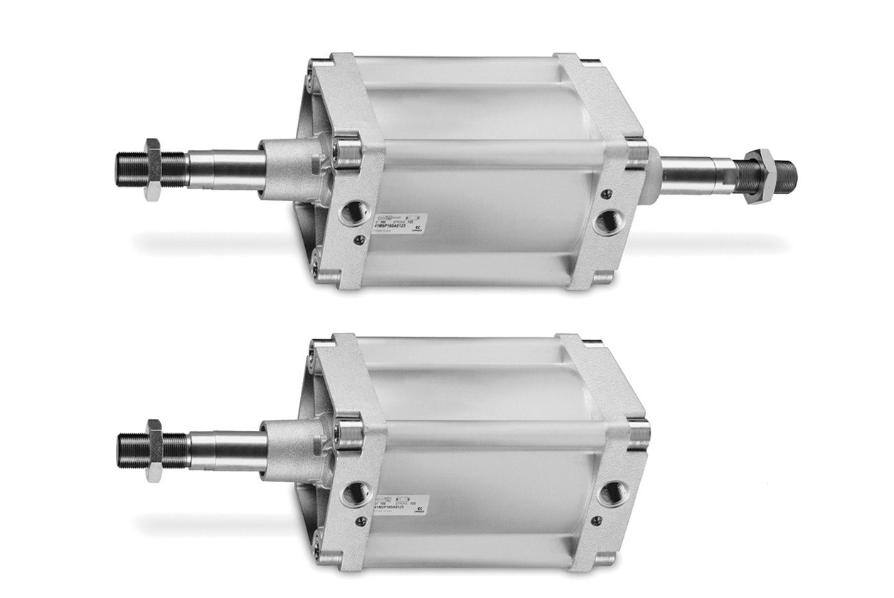 Серия 41. Пневмоцилиндры ISO 15552, Ø160–200 мм