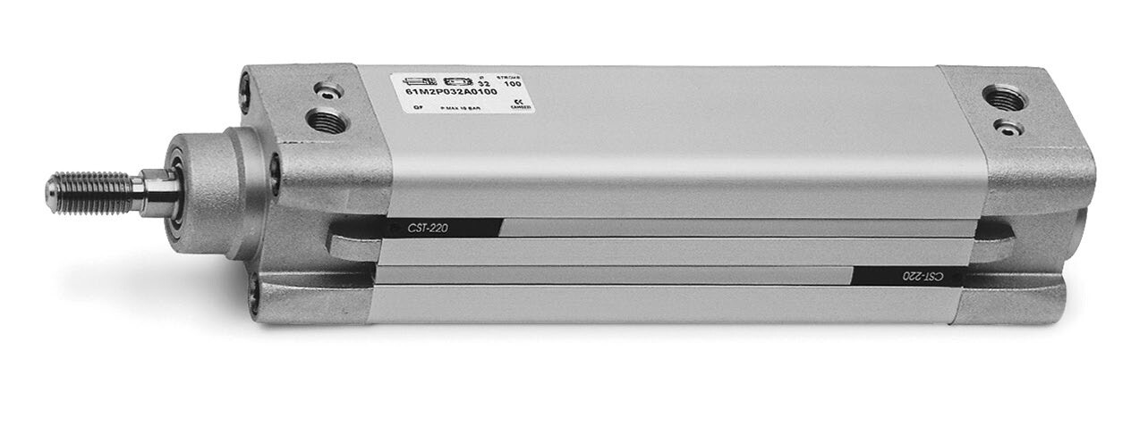 Серия 61. Пневмоцилиндры ISO 15552, Ø32–125 мм